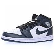 Air Jordan 1 Mid Armory Navy 554724-411 - 6