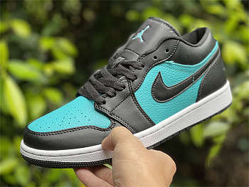 Air Jordan 1 Low LT Blue Black Green 553558-026