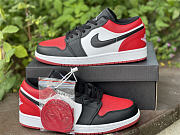 Air Jordan 1 Low Bred Toe 553558-612 - 5