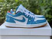 Air Jordan 1 Low SE Barcelona Cyber Teal DC6991-400 - 2