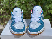 Air Jordan 1 Low SE Barcelona Cyber Teal DC6991-400 - 3
