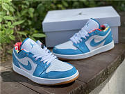 Air Jordan 1 Low SE Barcelona Cyber Teal DC6991-400 - 4