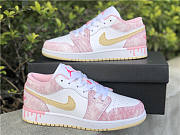Air Jordan 1 Low GS Paint Drip CW7104-601 - 2