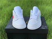Air Jordan 1 Low GS White Neon CW7035-100 - 3