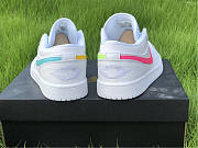 Air Jordan 1 Low GS White Neon CW7035-100 - 4