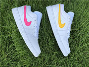 Air Jordan 1 Low GS White Neon CW7035-100 - 6