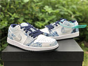 Air Jordan 1 Low Washed Denim CZ8455-100 - 2