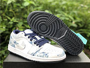 Air Jordan 1 Low Washed Denim CZ8455-100 - 4