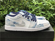 Air Jordan 1 Low Washed Denim CZ8455-100 - 5