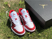 Air Jordan 1 Low Gym Red White 553558-611 - 6