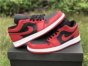 Air Jordan 1 Low Reverse Bred 553558-606 - 2