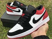 Air Jordan 1 Low Black Toe 553558-116 - 5
