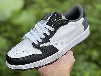 Air Jordan 1 Low Black White x Travis Scott x Fragment CQ4277-008