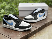 Air Jordan 1 Low Black University Blue White DC0774-041 - 2