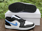 Air Jordan 1 Low Black University Blue White DC0774-041 - 5