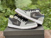 Air Jordan 1 Low SE Crater Black Grey DM4657-001 - 6