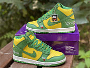 Nike SB Dunk High Supreme By Any Means Brazil DN3741-700 - 3