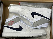 Air Jordan 1 Mid Paris White DR8038-100 - 6