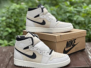  Air Jordan 1 High Zoom Air CMFT Summit White Black CT0979-100 - 5