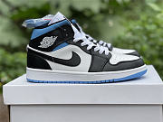  Air Jordan 1 Mid University Black White (W) BQ6472-102 - 2