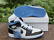  Air Jordan 1 Mid University Black White (W) BQ6472-102 - 6