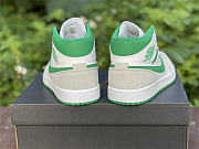Air Jordan 1 Mid SE Summite White Green Grey DC9294-103 - 3