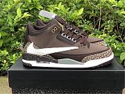 Air Jordan 3 Retro Tinker NRG Gold Metallic Dark Brown 854262-609 - 5