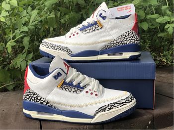 Air Jordan 3 White Blue DH3434-112