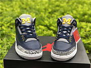 Air Jordan 3 Retro Michigan PE AJ3-820064 - 5