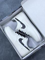 Nike Air Force 1 07 Low White Light Grey Black AA1356-115 - 2