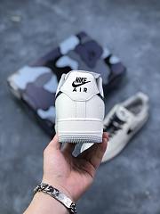 Nike Air Force 1 07 Low White Light Grey Black AA1356-115 - 3