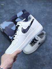 Nike Air Force 1 07 Low White Light Grey Black AA1356-115 - 5
