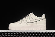 Nike Air Force 1 Low 07 Leather Cream White Black 315122-808 - 2