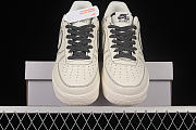 Nike Air Force 1 Low 07 Leather Cream White Black 315122-808 - 3