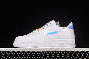 Nike Air Force 1 Low Iridescent Pixel Swoosh CV1699-100 - 4