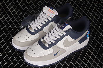 Nike Air Force 1 07 Low Midnight Navy Light Grey White BS8872-055