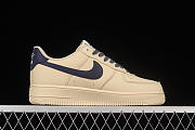 Nike Air Force 1 07 Low Beige Deep Blue 315122-109 - 2