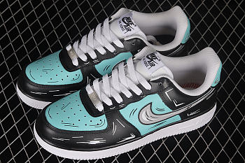 Nike Air Force 1 07 Low Black White Green CW2288-215