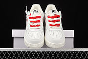 Nike Air Force 1 07 Low White University Red CL6326-108 - 2