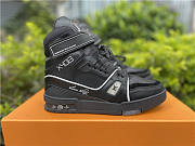 Louis Vuitton X408 LED Fiber Optic Light Up Black Blue - 2