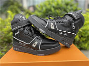 Louis Vuitton X408 LED Fiber Optic Light Up Black Blue - 5