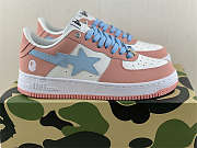 A Bathing Ape Bape Sta Pastel Blue Pink - 6