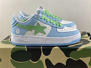 A Bathing Ape Bape Sta Pastel Blue Green - 6