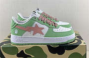 A Bathing Ape Bape Sta Pastel Green - 5