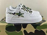 A Bathing Ape Bape Sta Low White ABC Camo Green  1H20191045-GRN - 6