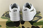 A Bathing Ape Bape Sta Low White ABC Camo Green  1H20191045-GRN - 5