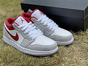 Air Jordan 1 Low SE Light Smoke Grey Gym Red DC6991-016 - 6