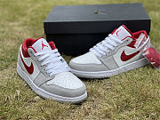 Air Jordan 1 Low SE Light Smoke Grey Gym Red DC6991-016 - 5