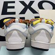 Lanvin Leather Curb Blue White - 3