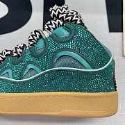 Lanvin Leather Curb Green - 6